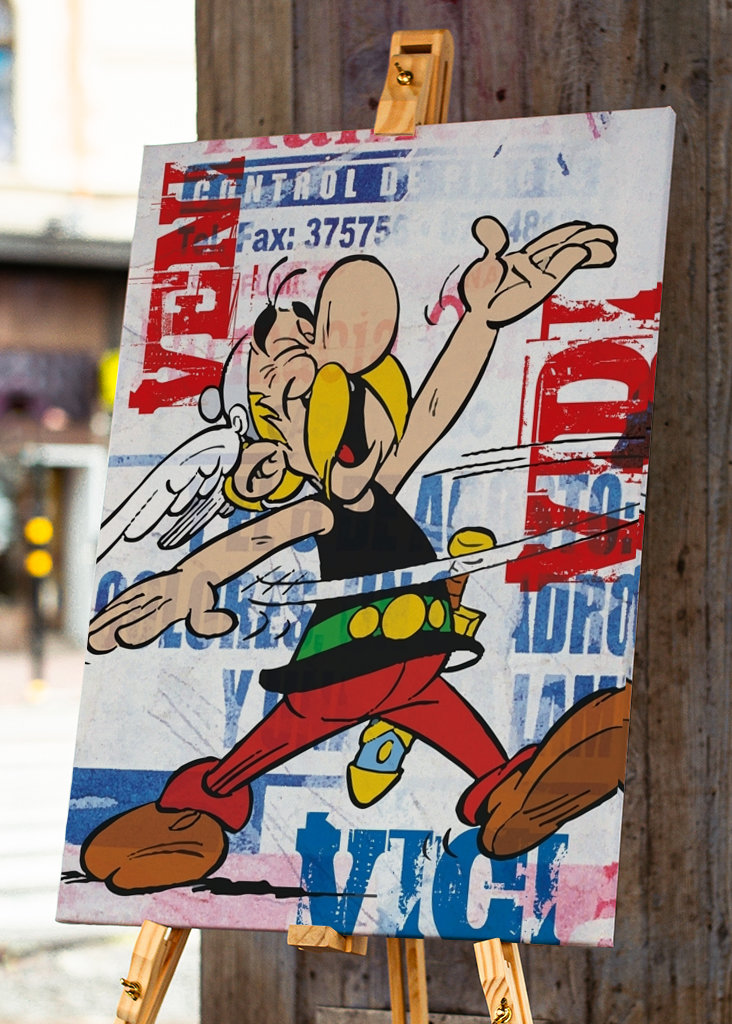 pop art - asterix