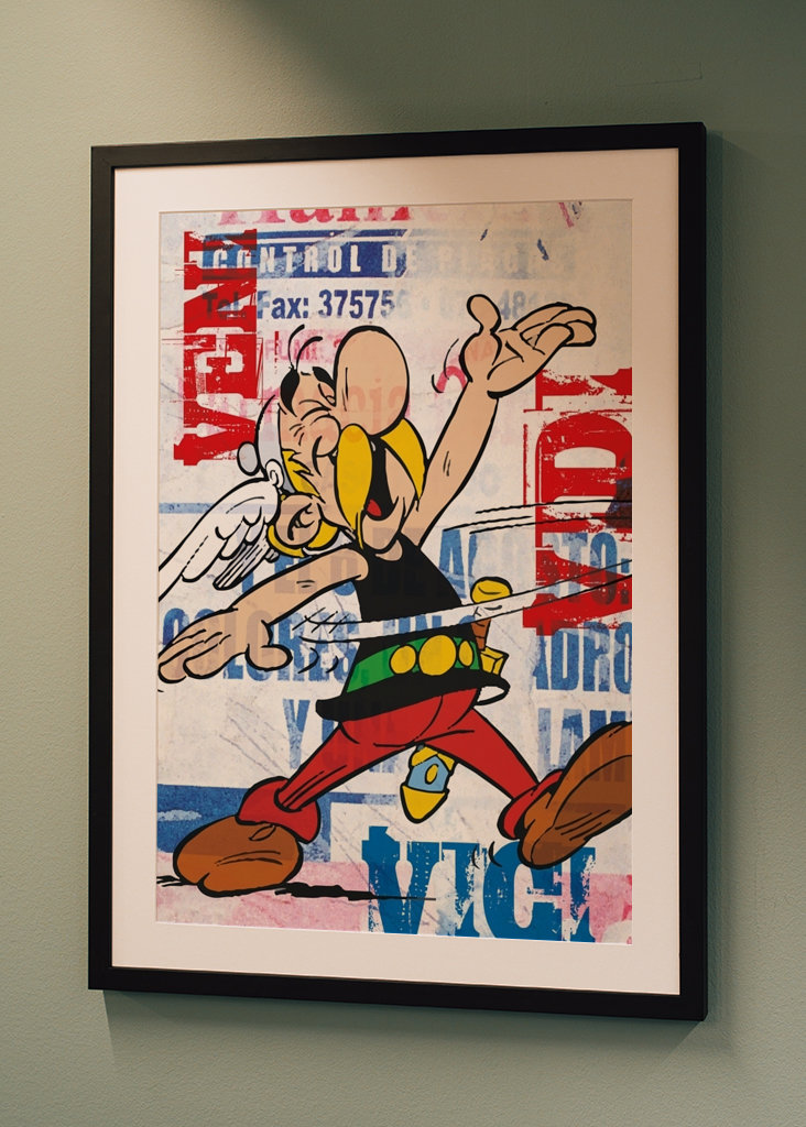 pop art - asterix