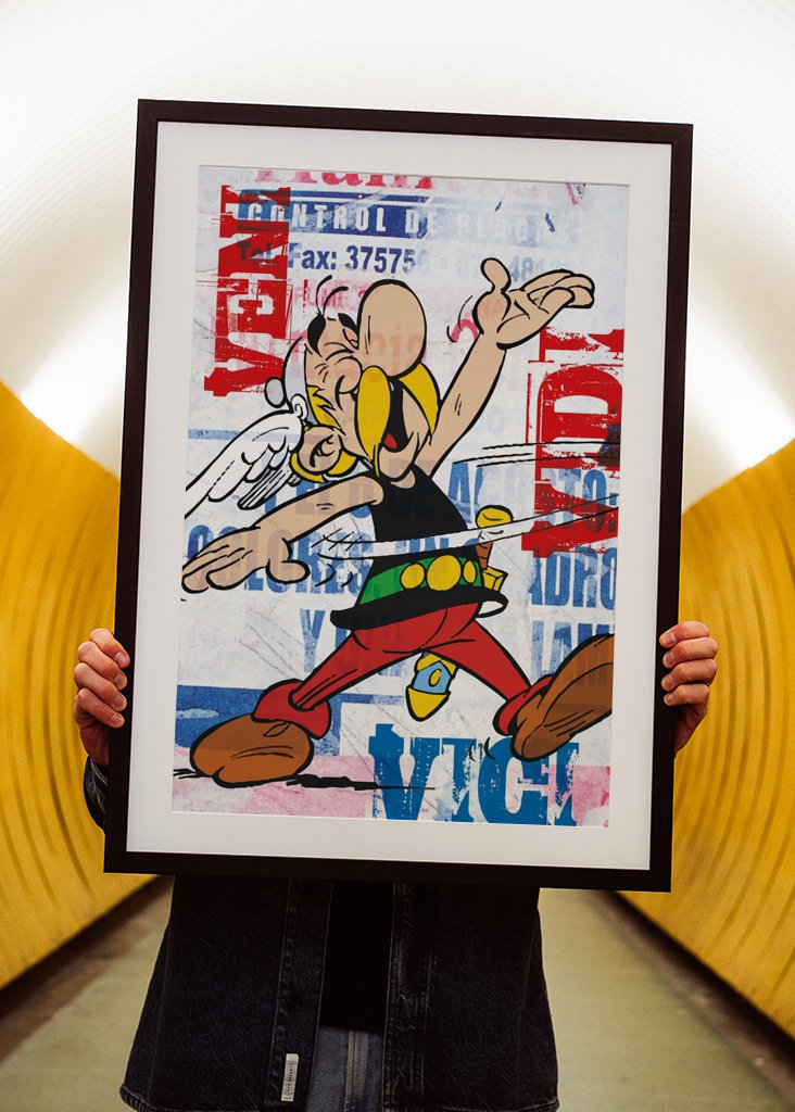 pop art - asterix