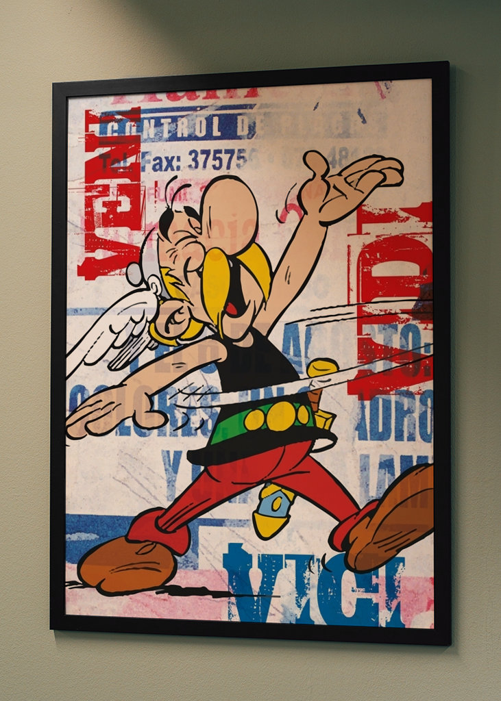 pop art - asterix