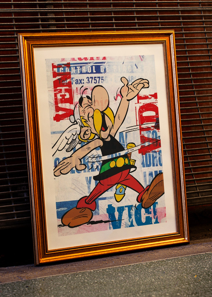 pop art - asterix