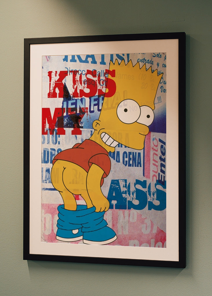 pop art - bart simpson
