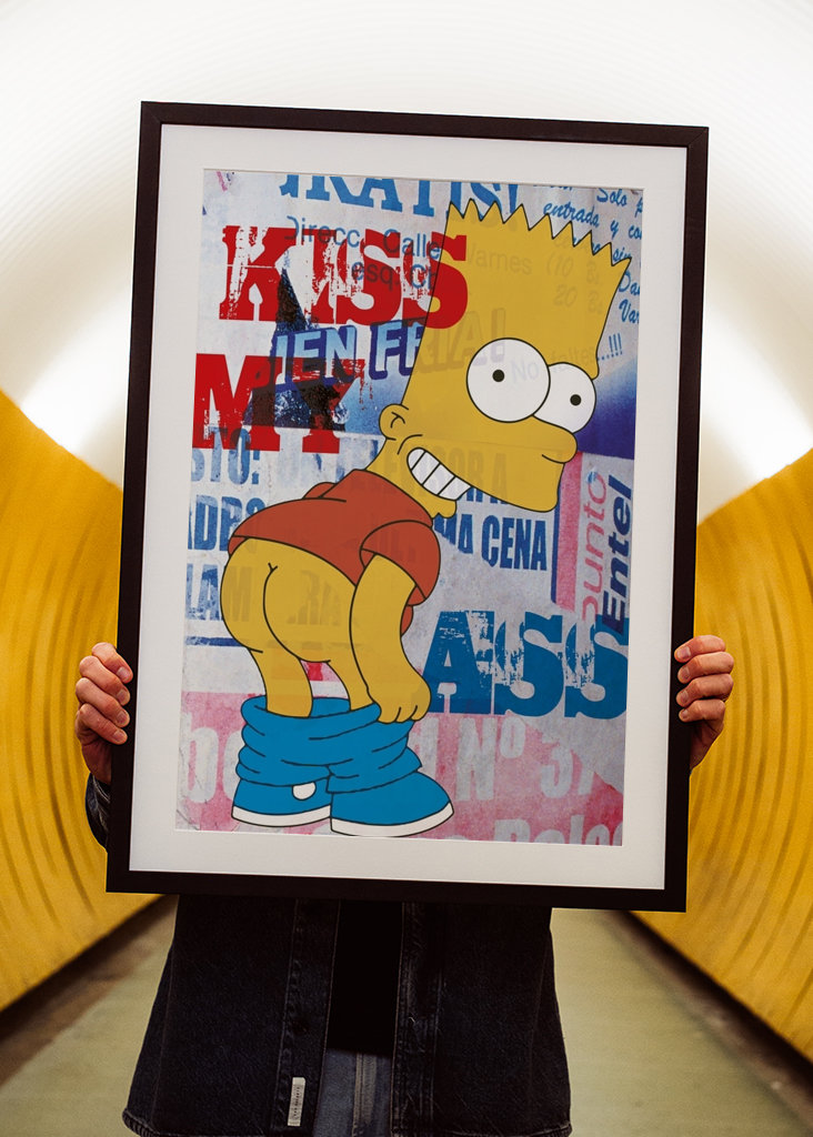 pop art - bart simpson