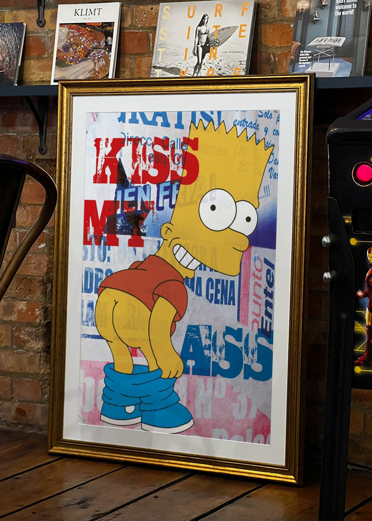 pop art - bart simpson