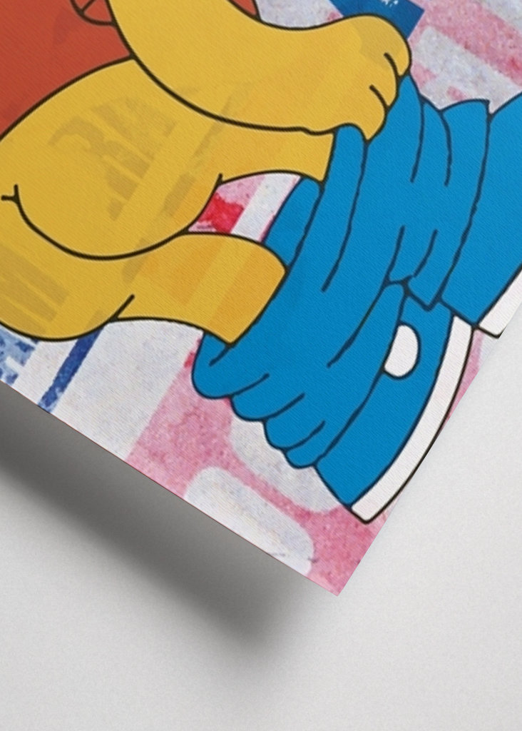 pop art - bart simpson
