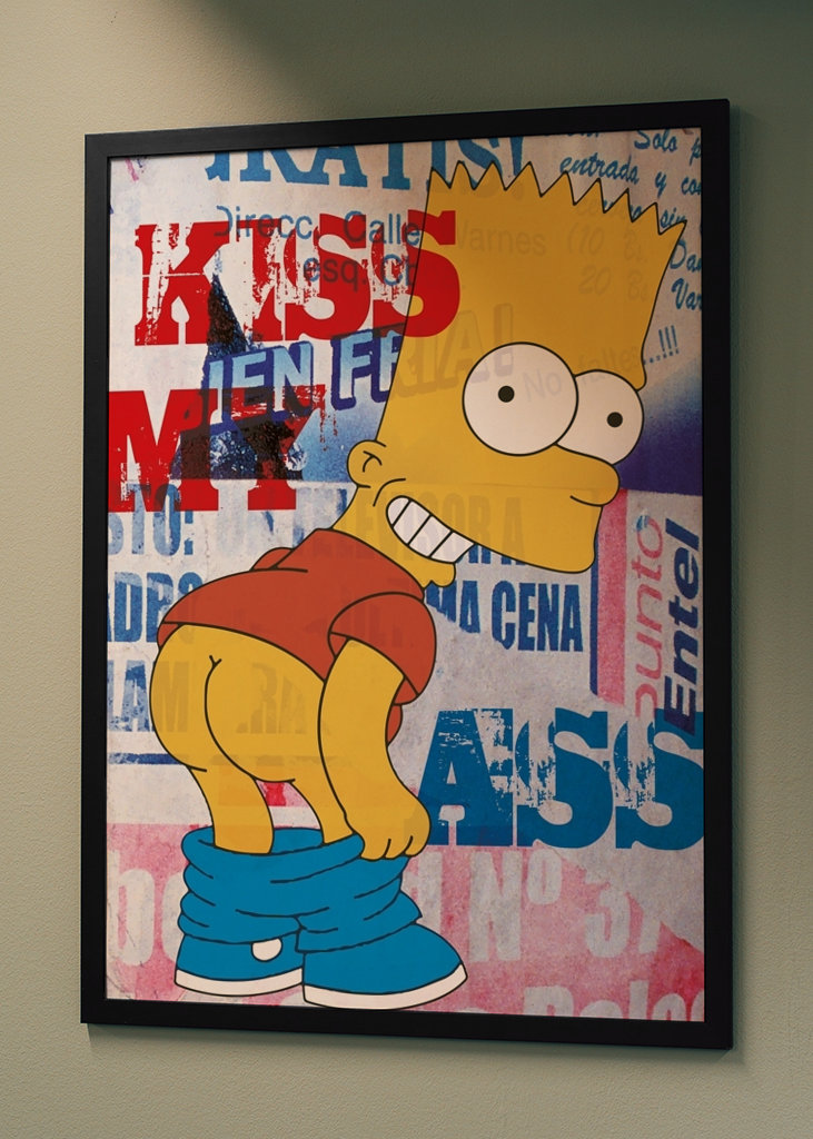 pop art - bart simpson