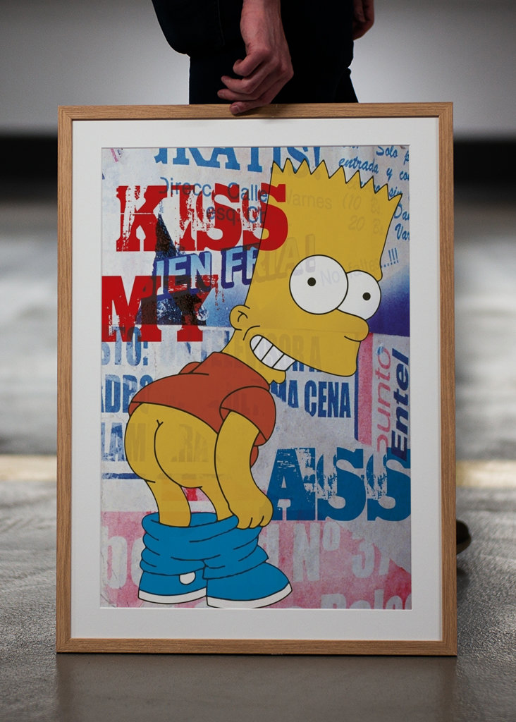 pop art - bart simpson