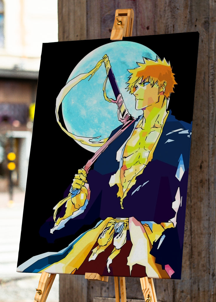 Kuroszaki Icsigó pop art