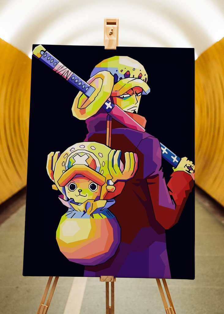 Trafalgar törvény pop art