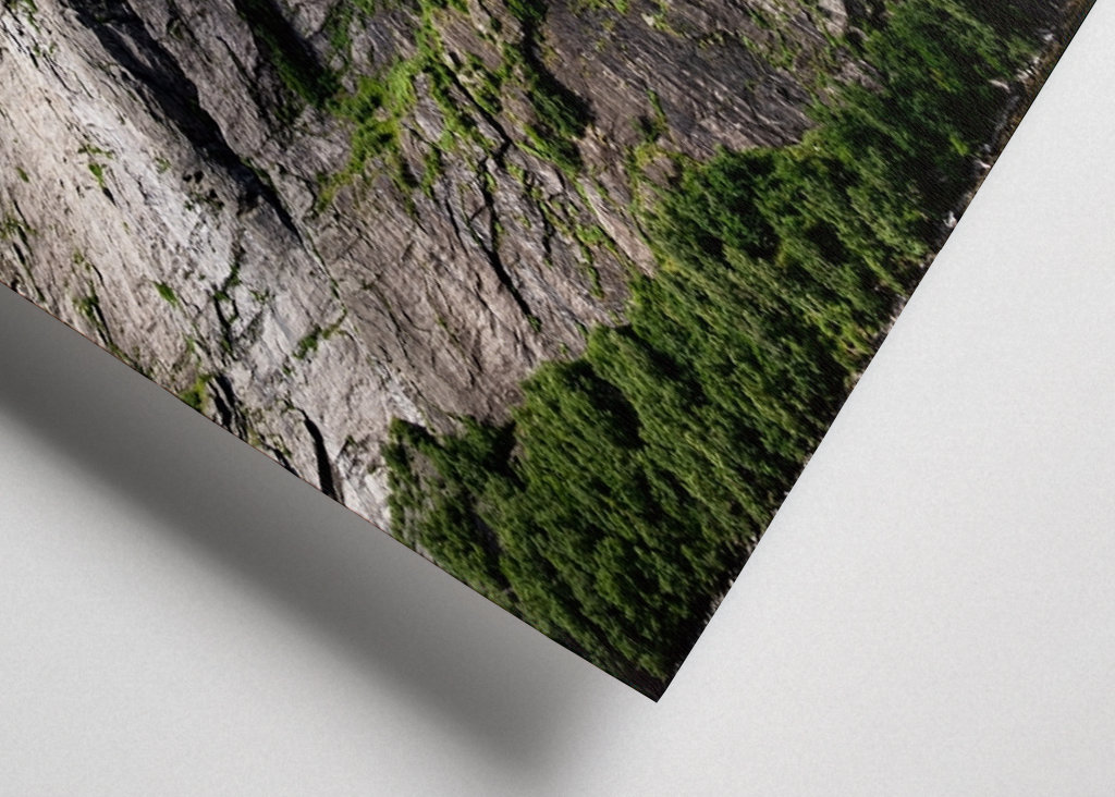 Beeindruckende Felswand