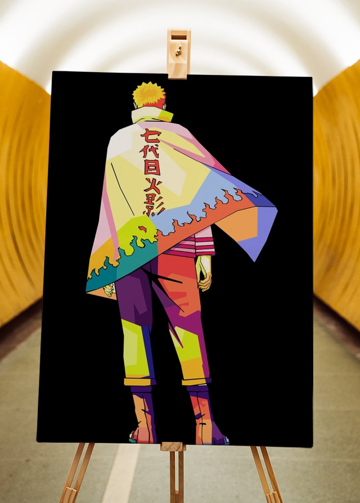 Uzumaki Naruto pop art