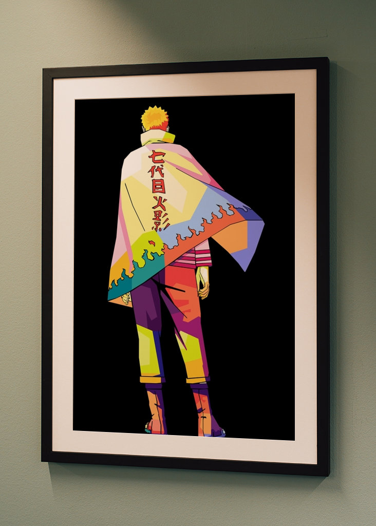 Uzumaki Naruto pop art