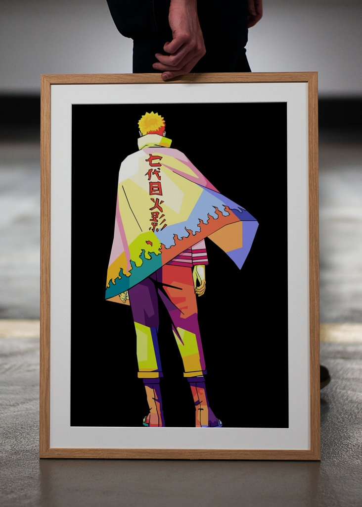 Uzumaki Naruto pop art