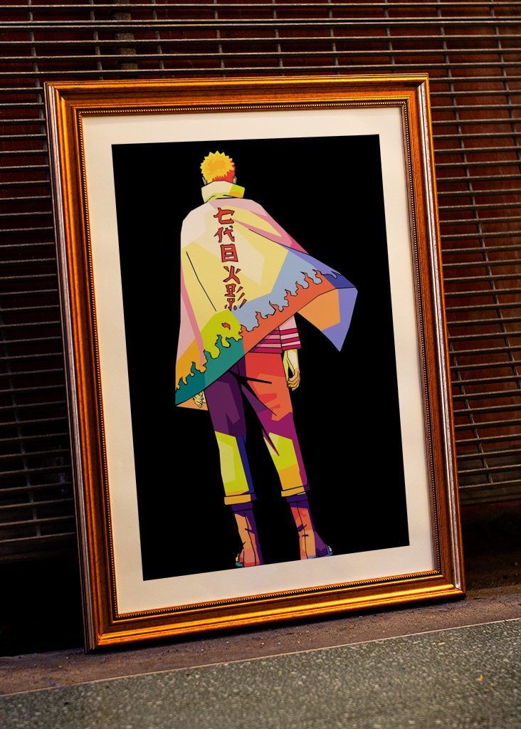 Uzumaki Naruto pop art
