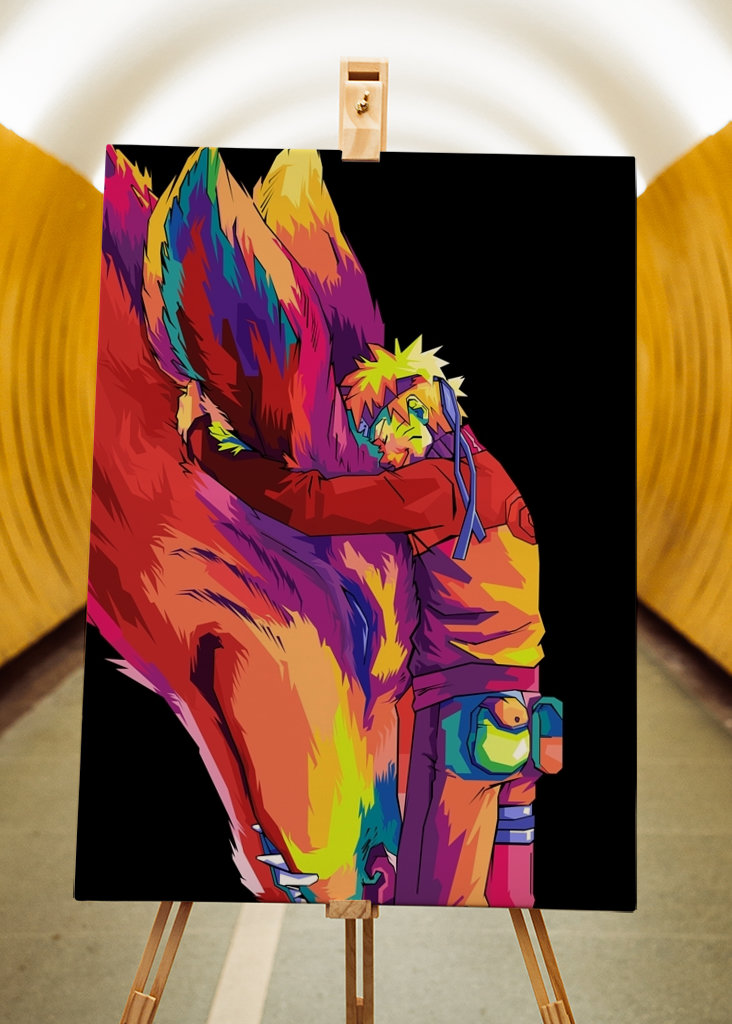 Uzumaki Naruto pop art