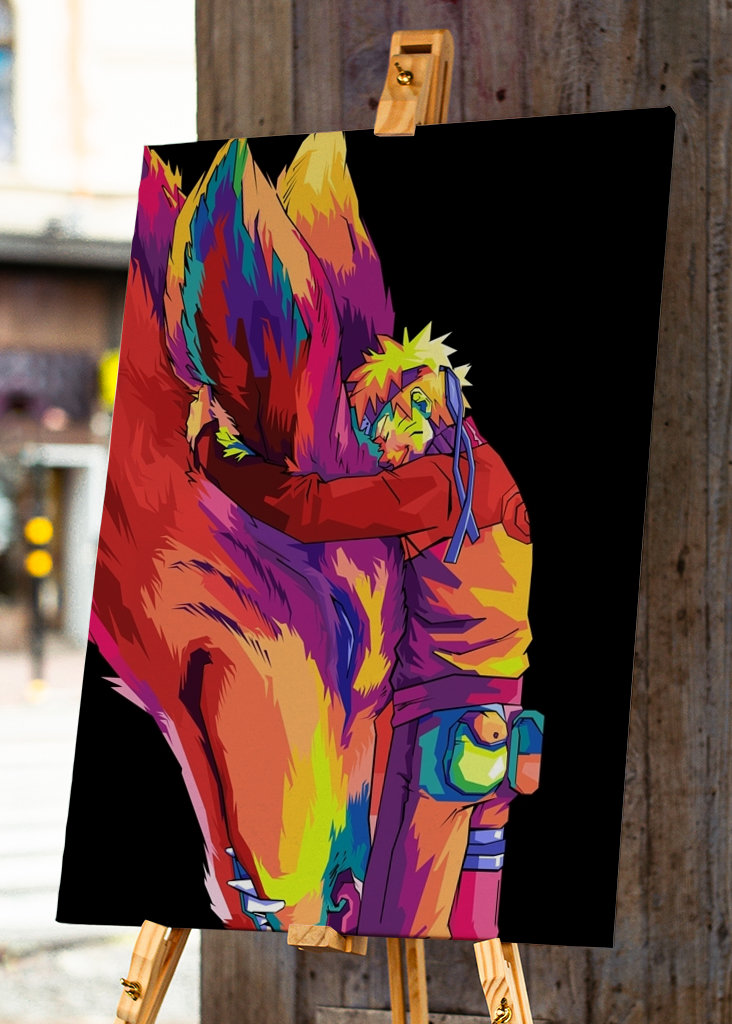 Uzumaki Naruto pop art