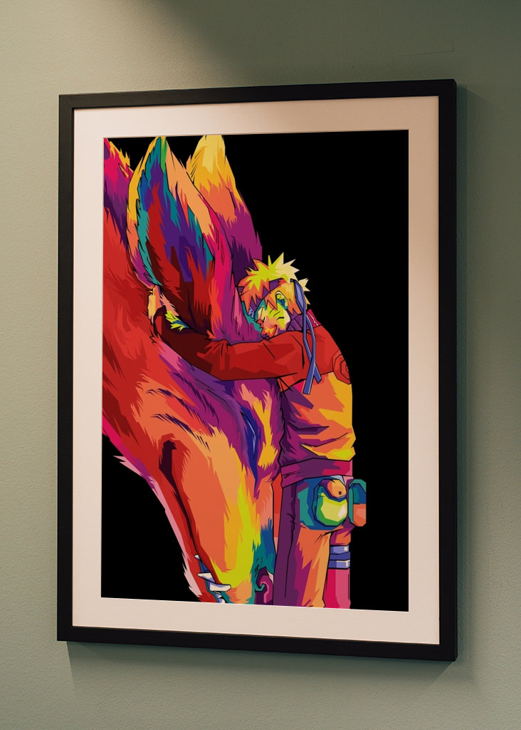 Uzumaki Naruto pop art