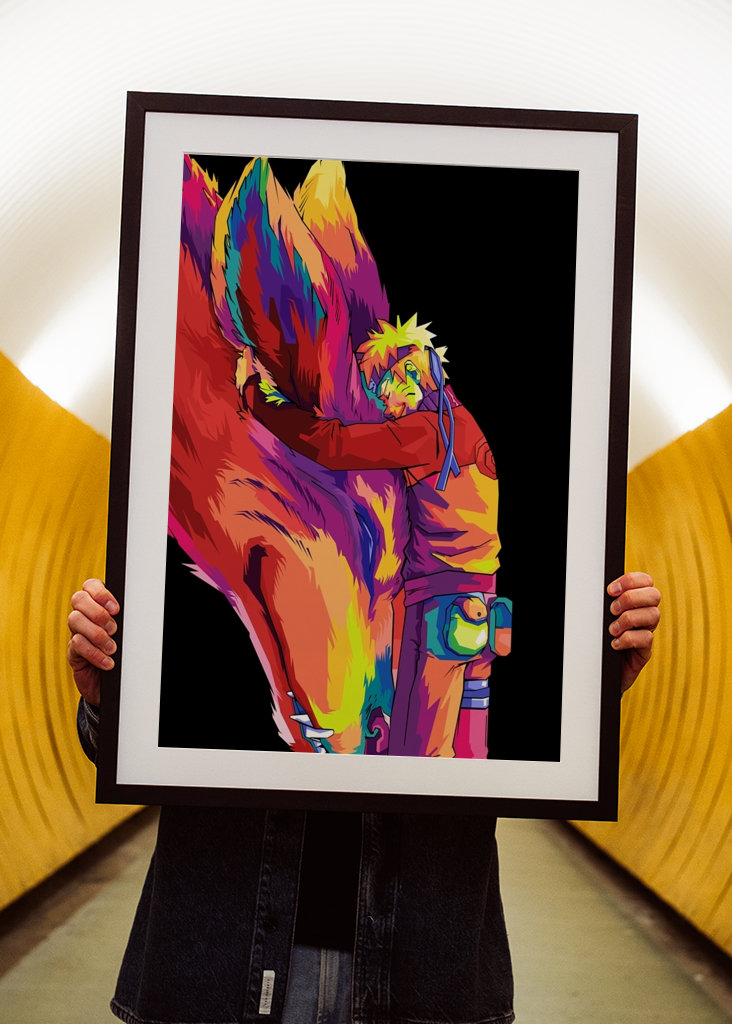 Uzumaki Naruto pop art