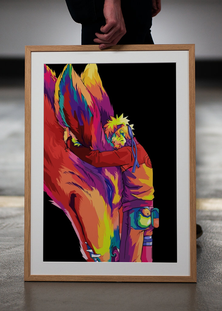 Uzumaki Naruto pop art