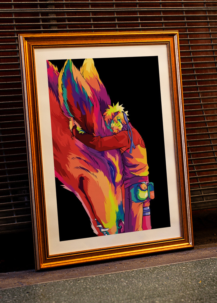 Uzumaki Naruto pop art