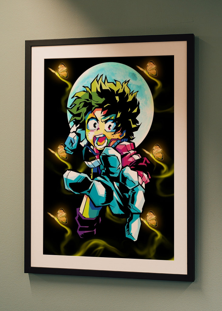 Izuku Midoriya måned af glød