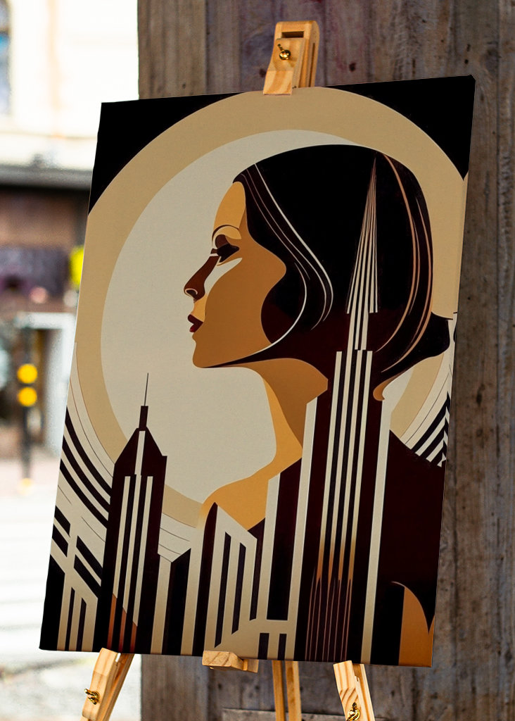 Skyline Muse - Art Deco