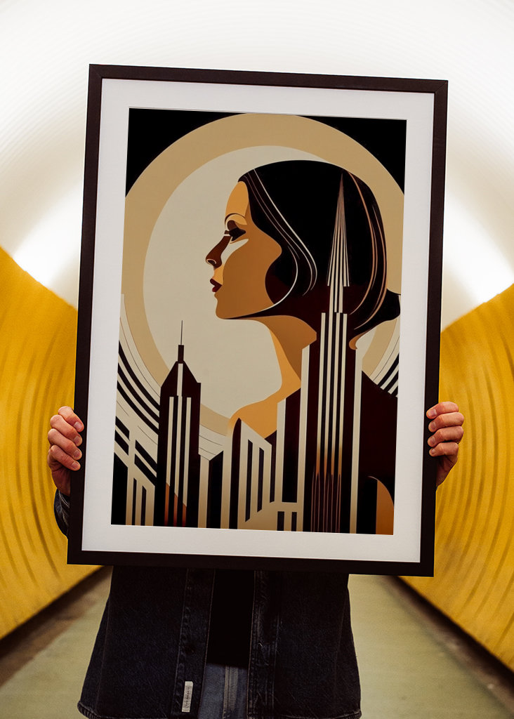 Skyline Muse - Art Deco