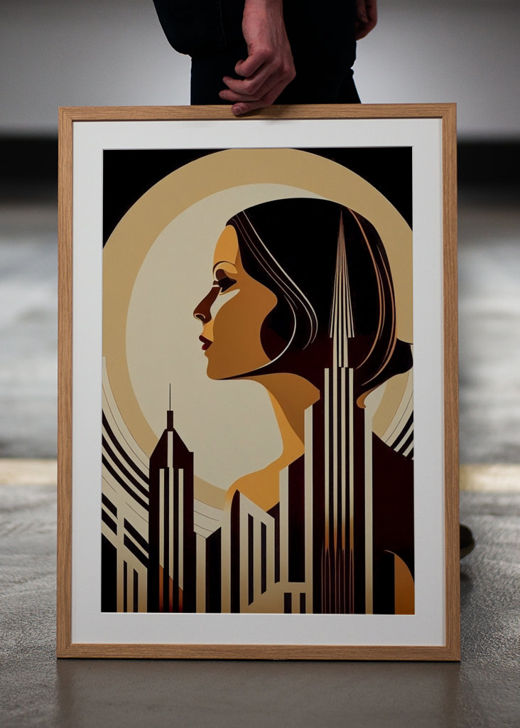 Skyline Muse - Art Deco