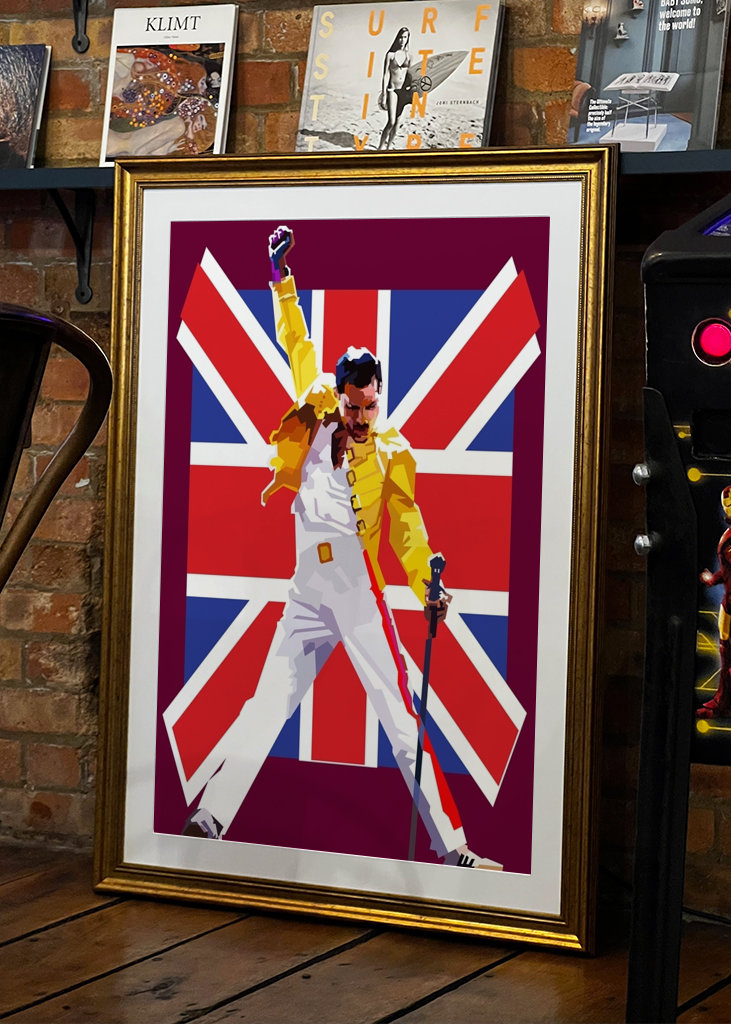 Pop Art Freddie Mercury
