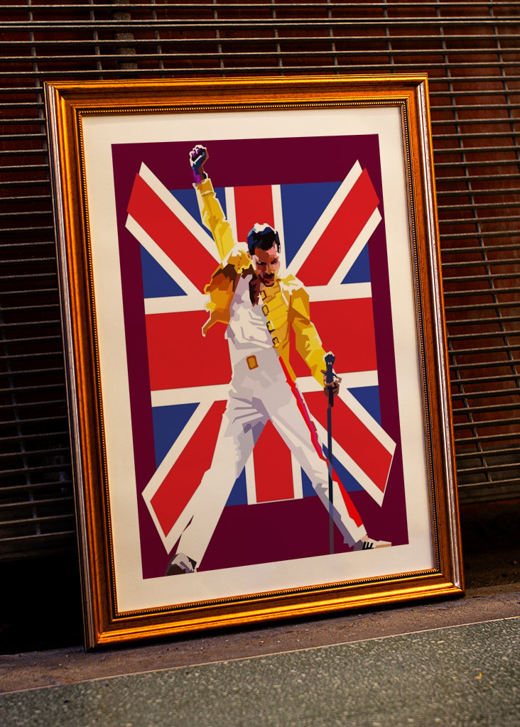 Pop Art Freddie Mercury