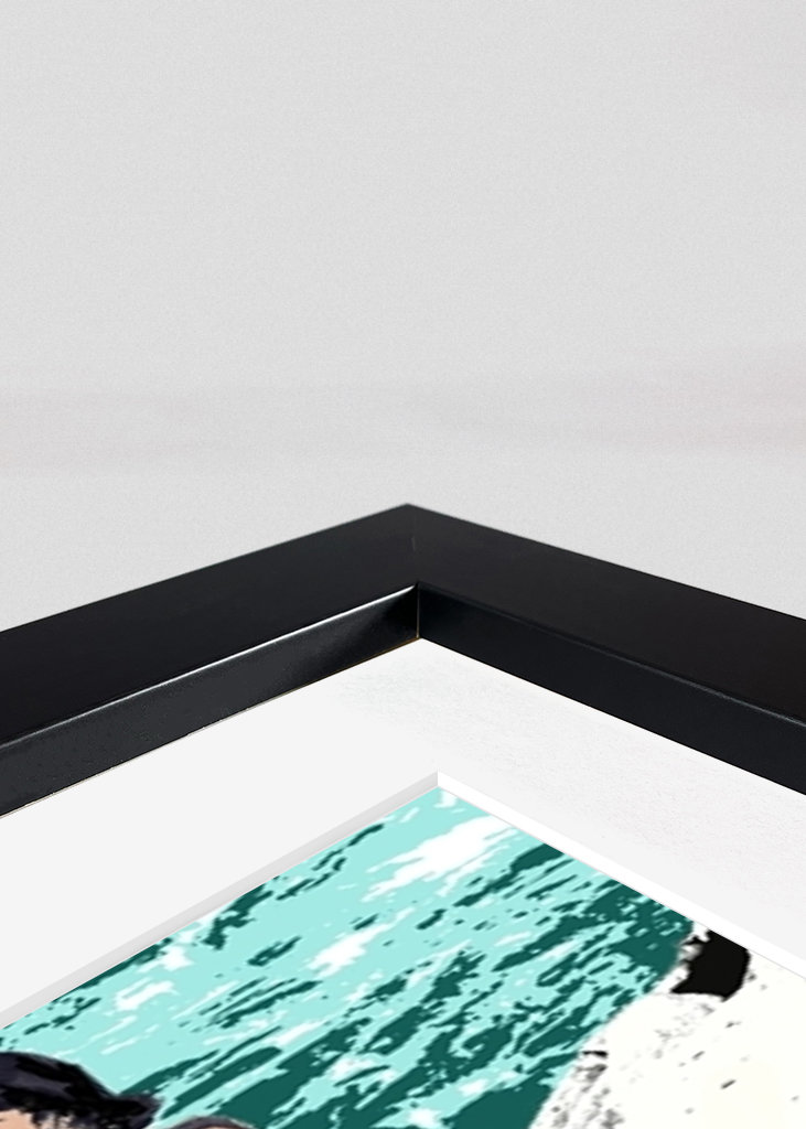 three bather with a grashopper