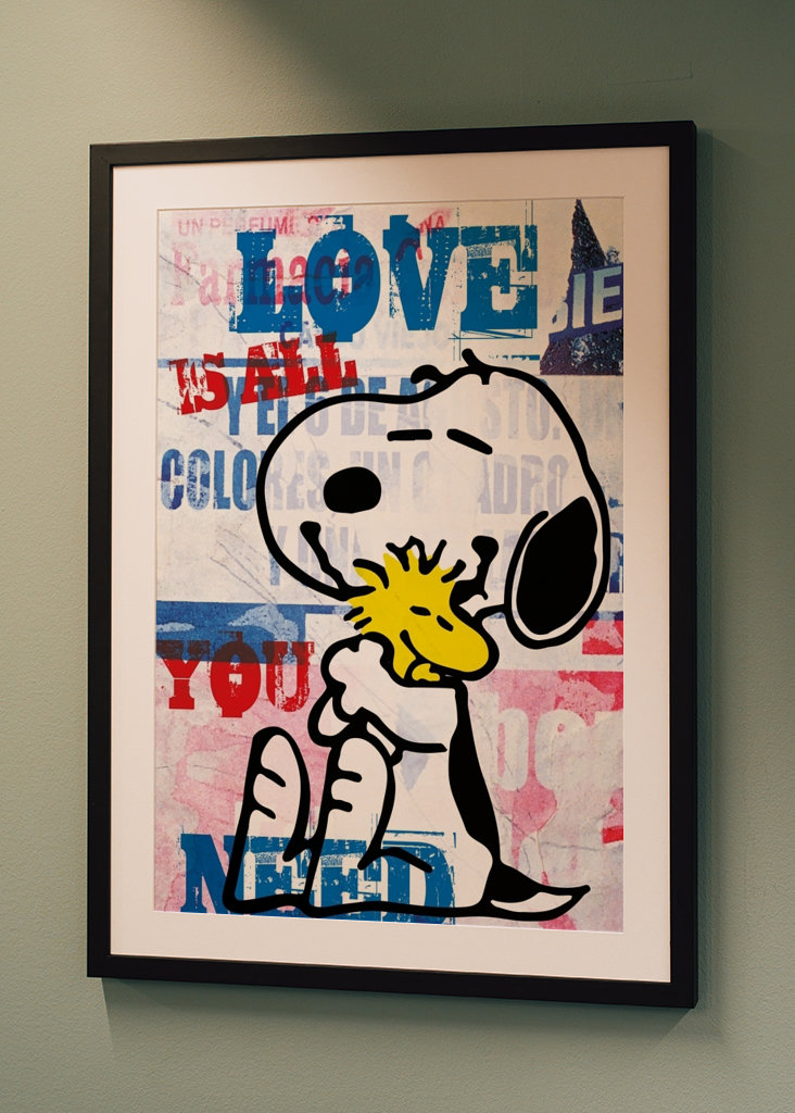 pop art - snoopy