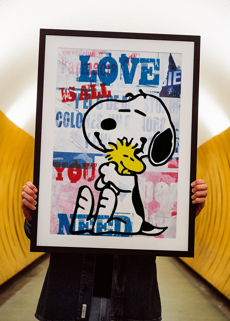 pop art - snoopy