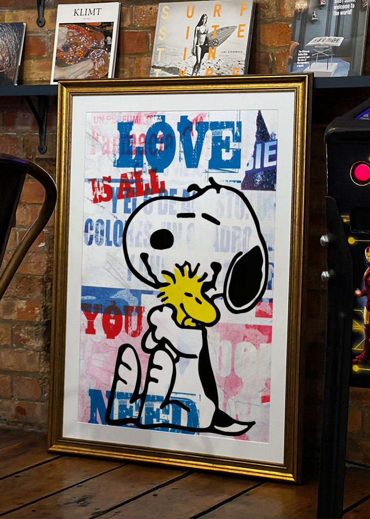 pop art - snoopy