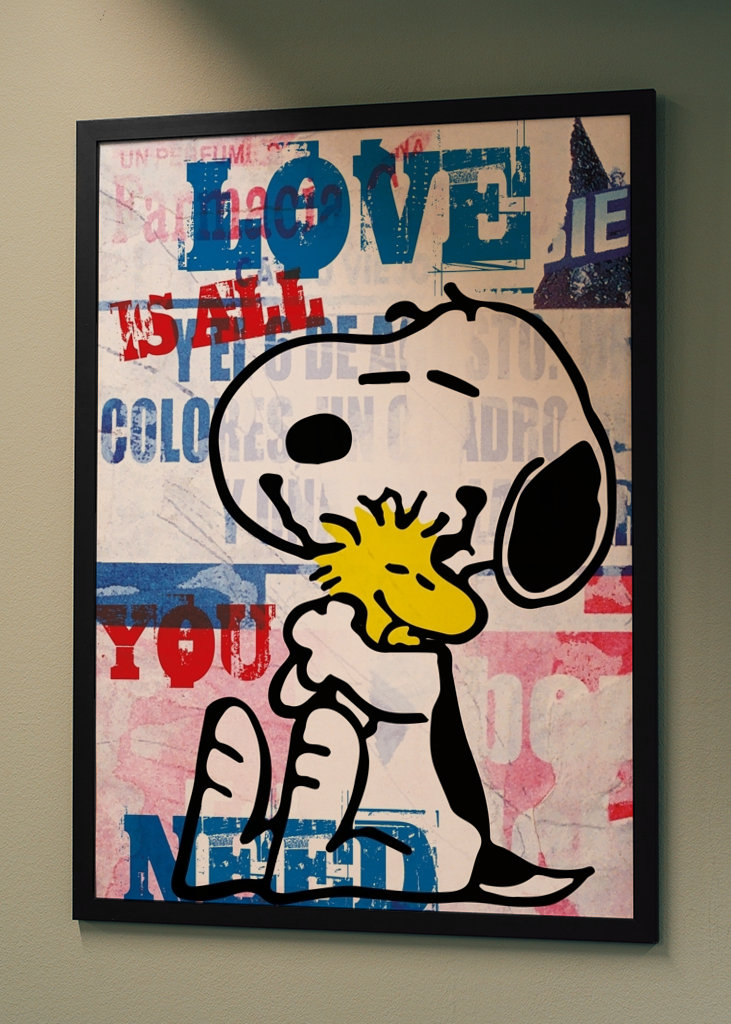 pop art - snoopy
