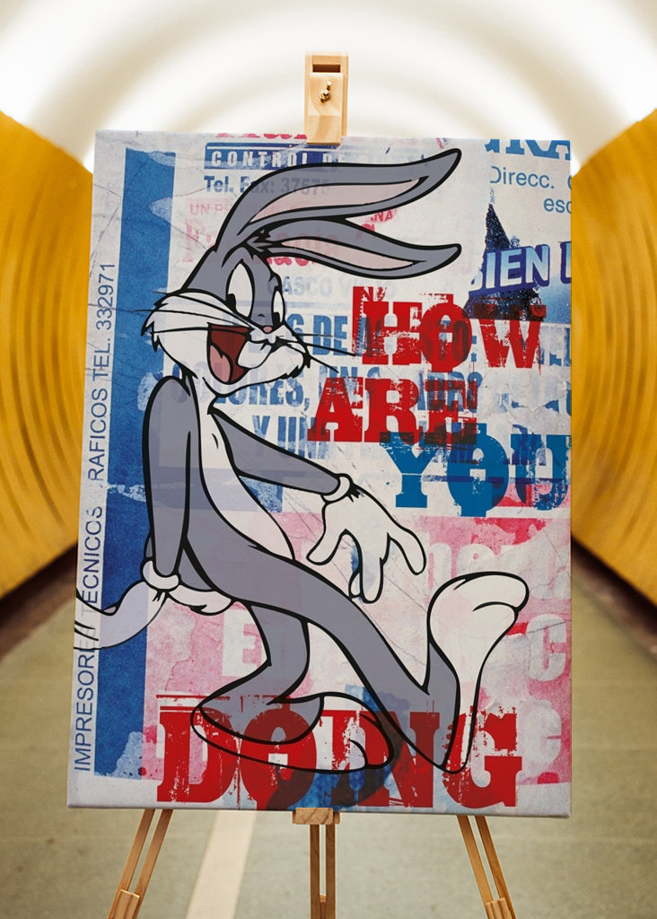 pop art - bugs bunny