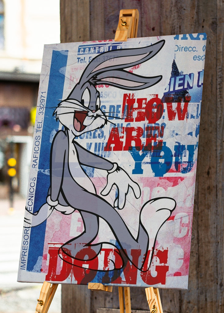 pop art - bugs bunny