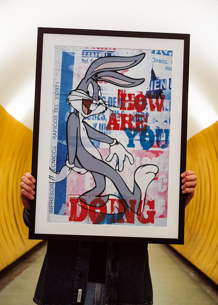 pop art - bugs bunny