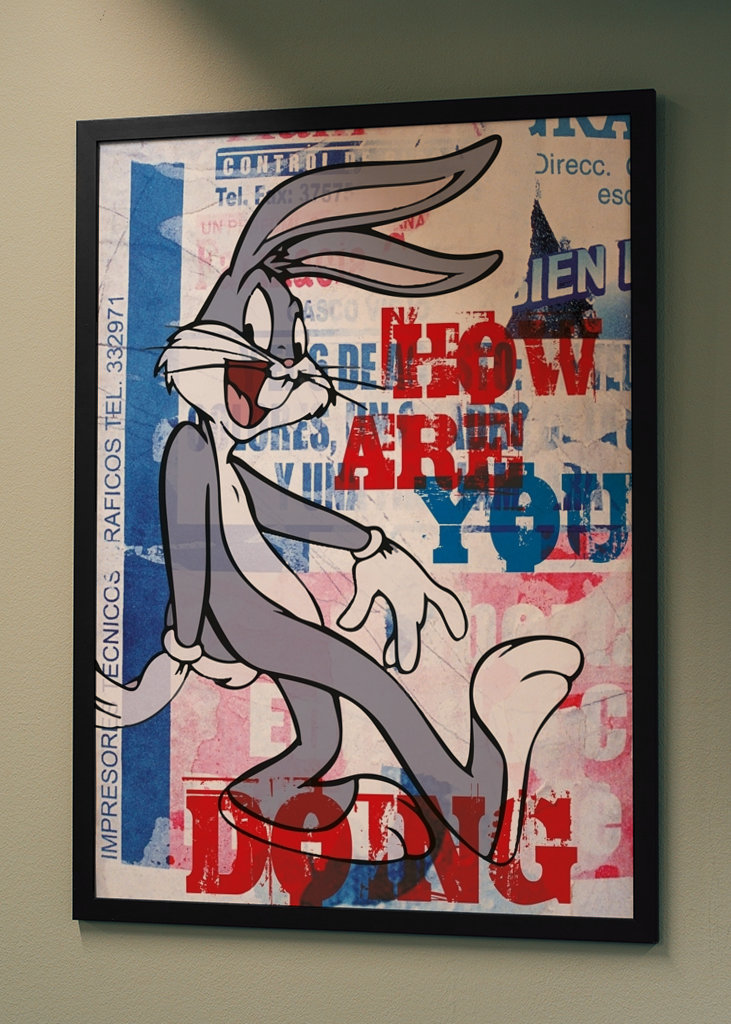 pop art - bugs bunny
