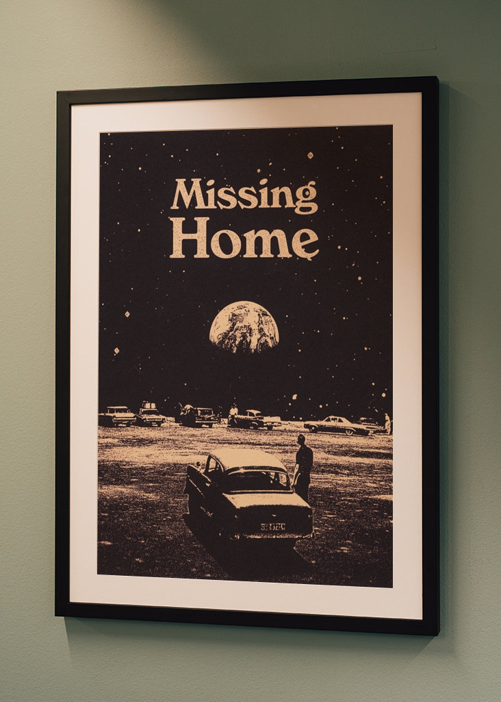 MISSING HOME VINTAGE POSTER