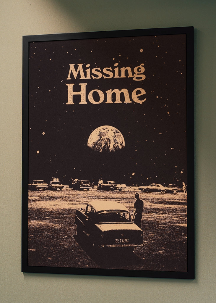 MISSING HOME VINTAGE POSTER