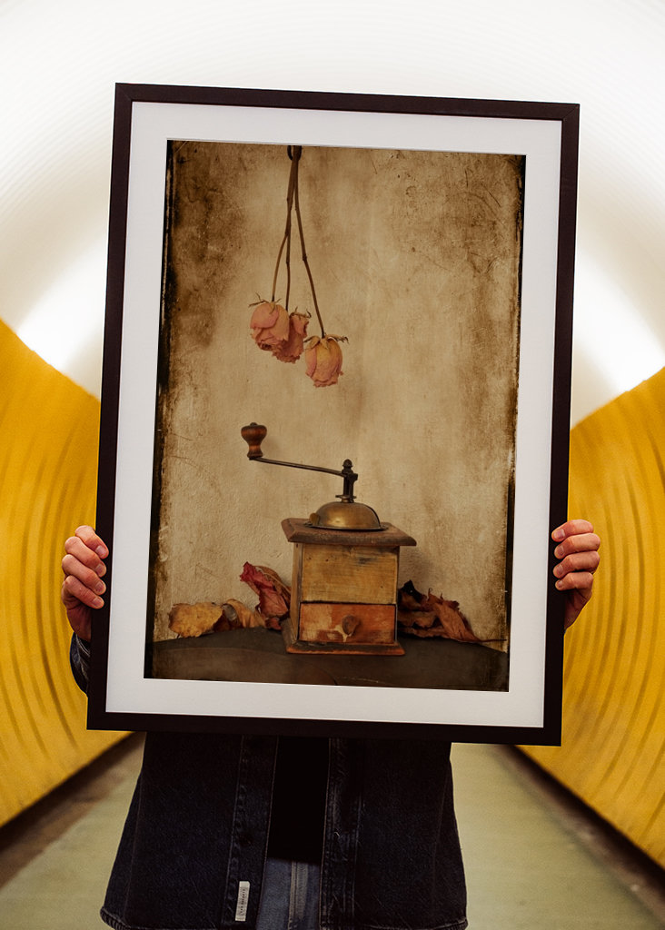 Starý mlynček na kávu