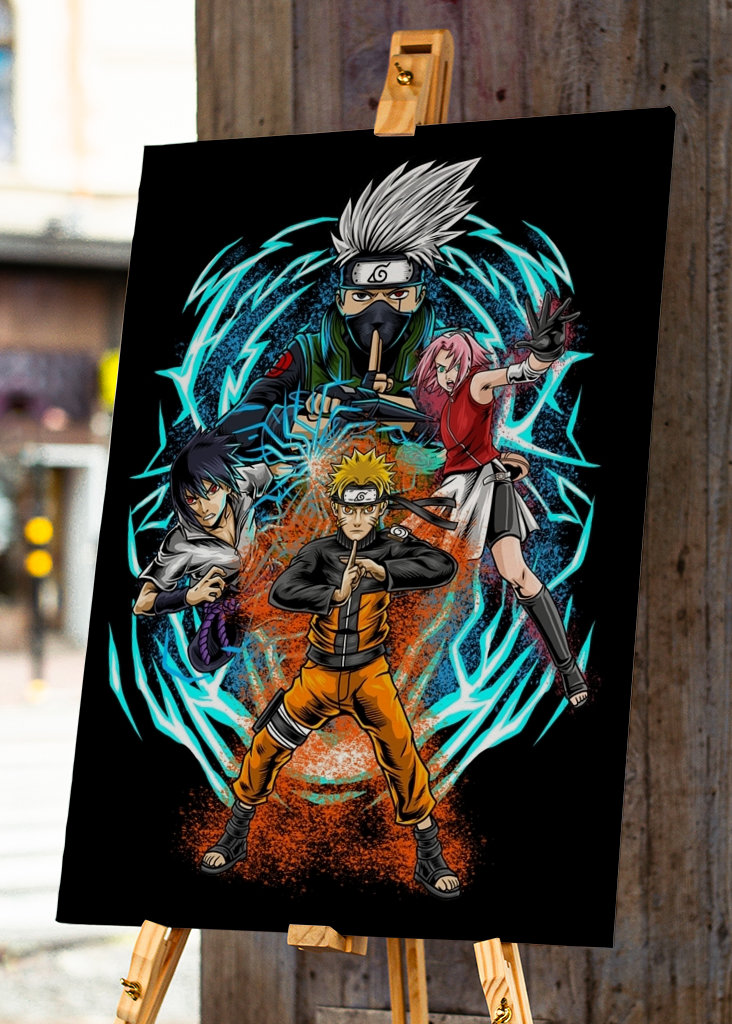 Naruto Team 7 Konohagakure