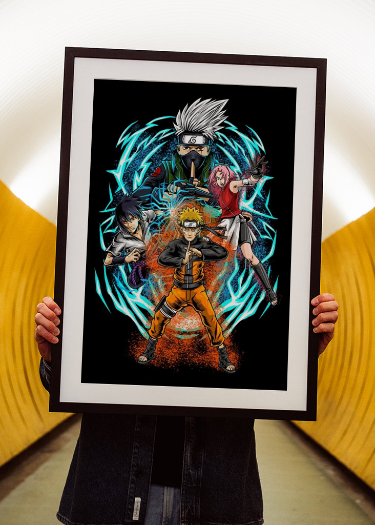 Naruto Team 7 Konohagakure