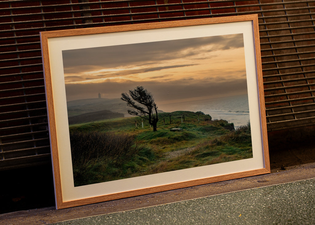 DK, Scogliere al tramonto