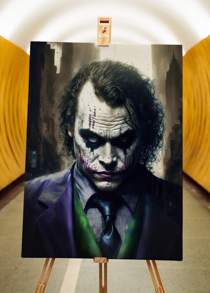 Heath Ledger als Joker