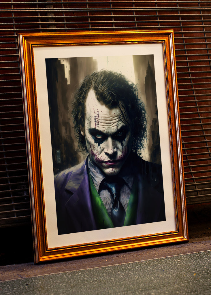 Heath Ledger als Joker