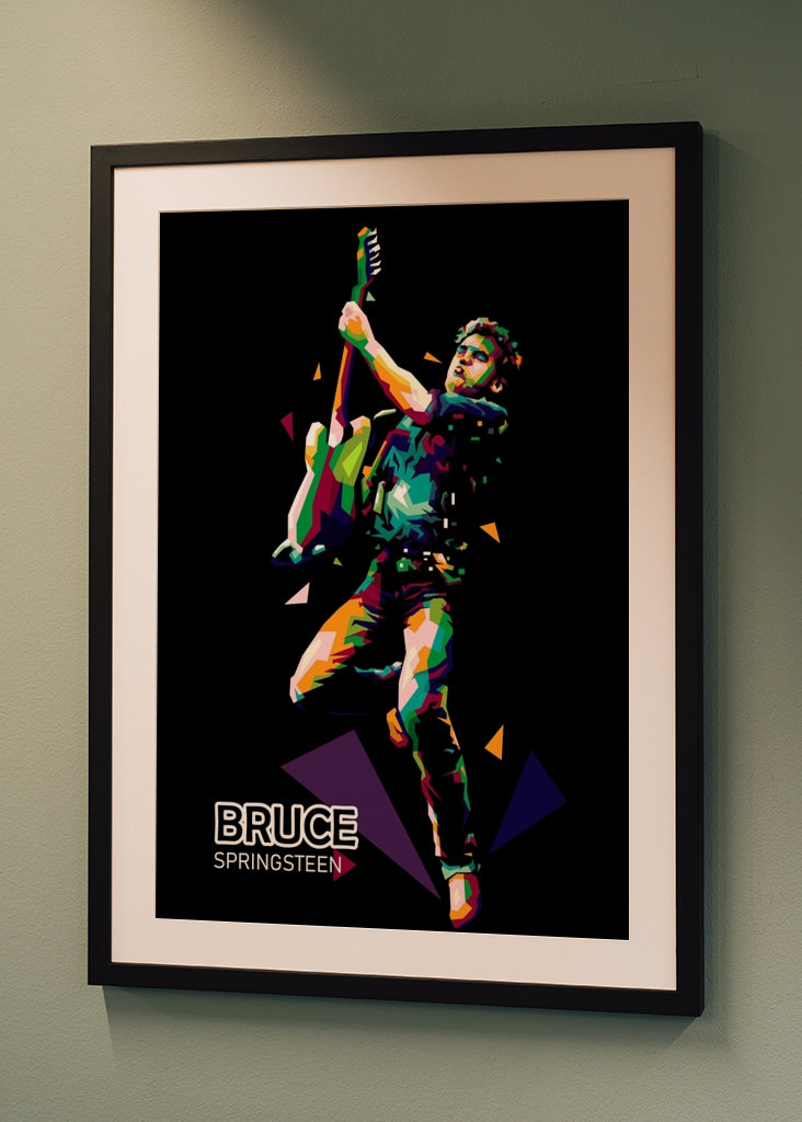 BRUCE SPRINGSTEEN WPAP KUNST