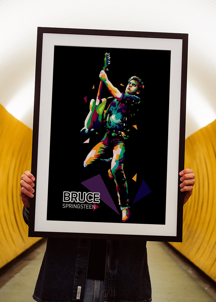 BRUCE SPRINGSTEEN WPAP KUNST