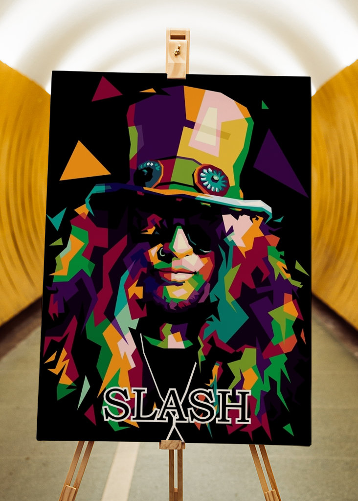 SLASH 2 IN WPAP ART